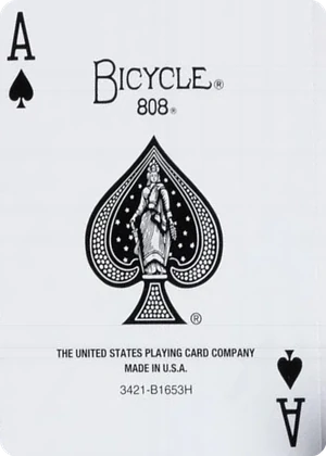 Bicycle Standard, face of a card